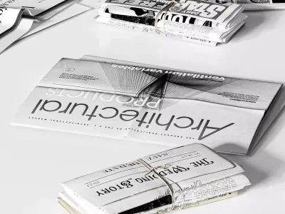 Magazine set01 3D model