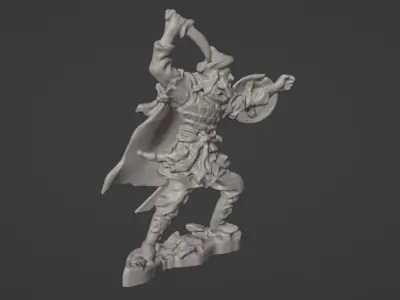 Muslim Combat 3D print model