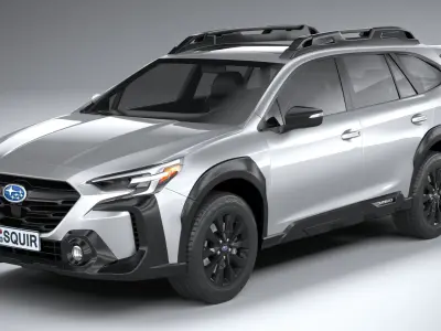 Subaru Outback 2023 3D model