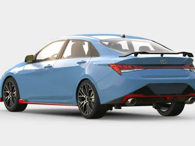 Hyundai Elantra N 3D model