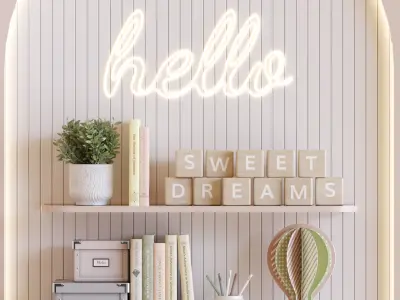 Child Room Decor-21 3D model