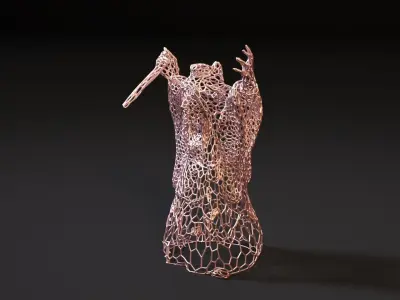 Old witch 3D print model