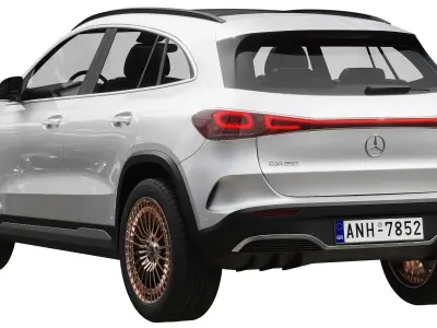 Mercedes-Benz EQA 2022 3D model