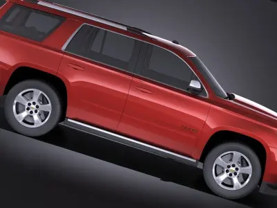 Chevrolet Tahoe 2015 VRAY 3D model