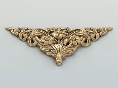Corner decor 028 3D model