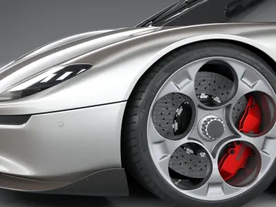 Koenigsegg CC850 2023 3D model