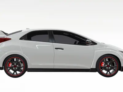 Honda Civic Type R 3D model