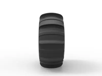 Wheel for sand 3D print model
