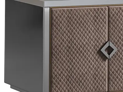 Noir console by Elve luxury 3D model