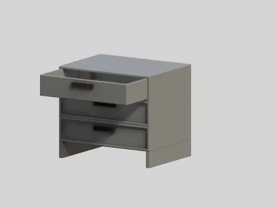 Office Desk 3D model