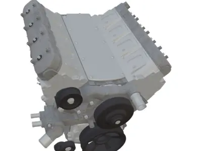 LS3 Core Engine 3D model