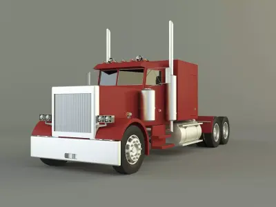Truck vehicle 57 model 3D model