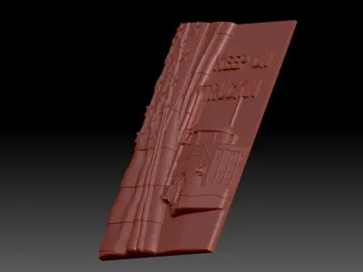 Keep on truckin 3D print model