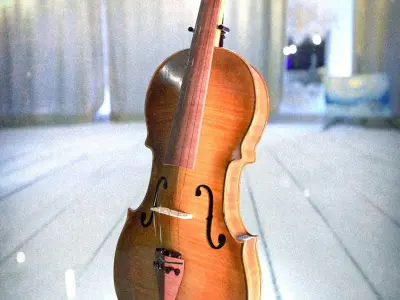 Violin 3D model