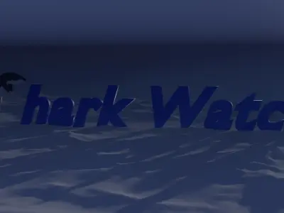 Great White Shark Rigged and Textured Low-poly 3D model