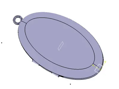 Key Chain 3D print model