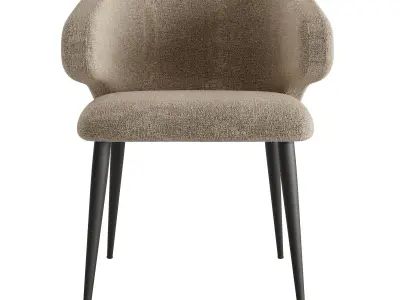 Sage chair Low-poly 3D model