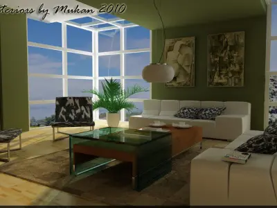 Living Room 3D model