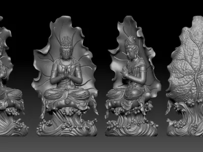 Guanyin  3D print model
