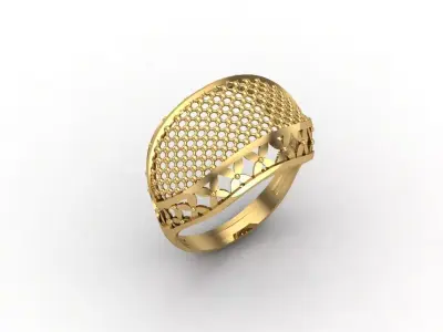 Plain Ring Women Ready STL 3DM Models Womens Rings 3D models 3D print model 32