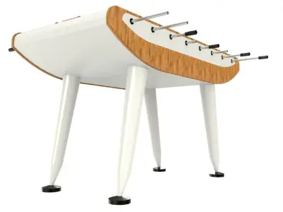 Foosball table 3D model