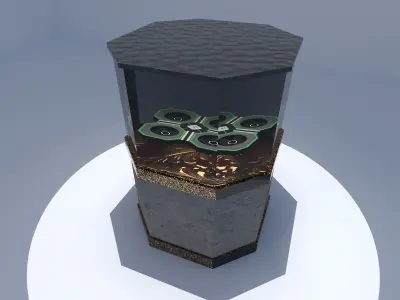 Drone Decoration Free 3D model