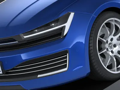 Generic Hatchback 2017 3D model