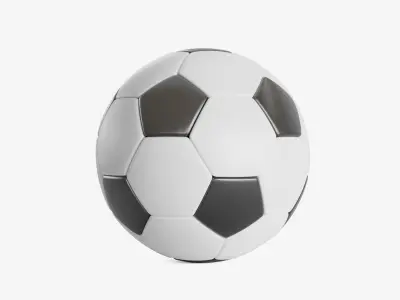 Soccer Ball Free low-poly 3D model