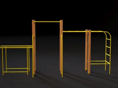 Sports complex 1 3D model