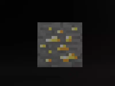 Deep Miner -Ultimate Mining -Ore Blocks Low-poly 3D model