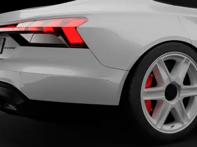 2022 Audi e-Tron GT  3D model