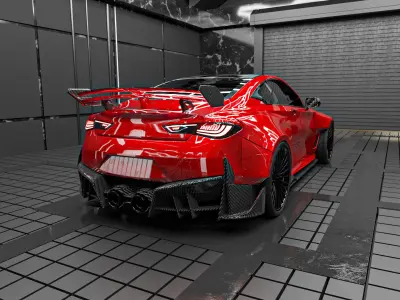 infinity q60 tuning by Panch 3D model