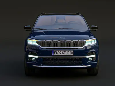 Jeep Commander 2022 3D model