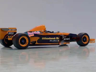 2001 Arrow A22 Formula 1 3D model