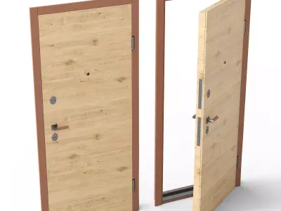 Karabin Door 3D model