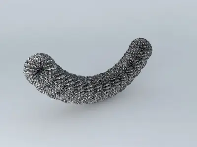 Tinsle banana Free 3D model