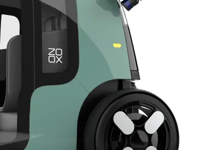 ZOOX Autonomous Vehicle 3D model