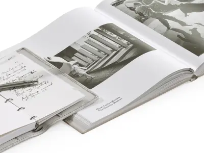 Coffee Table Books 1 3D model