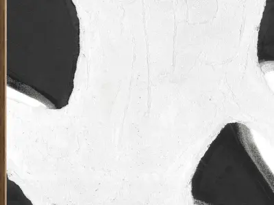 Plaster Two Photo Frame 439 Low-poly 3D model