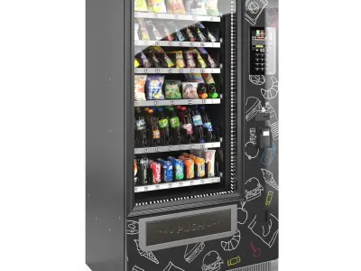 Unicum Rosso Foodbox TOUCH TO GO  3D model