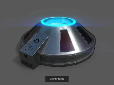 Gravity device Texture Pack 3D Model Collection