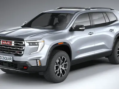 GMC Acadia 2024 3D model