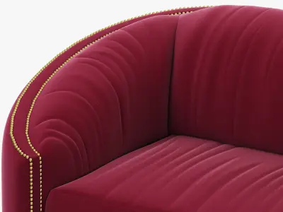 Brabbu Wales Single Sofa 3D model