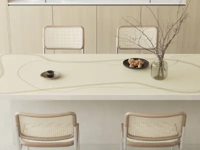 the silence of residential indoor  3D model