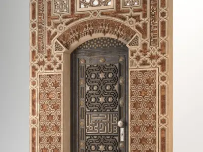 Old Cairo - Fatimid Facade 3D model