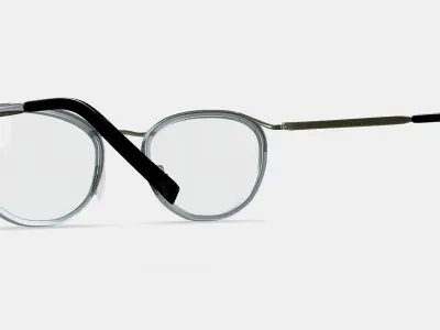 Dinah Eyeglasses in Soapstone with Riesling Low-poly 3D model