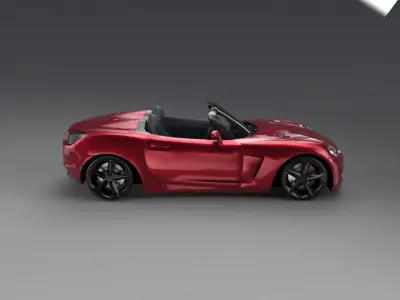 Opel Speedster Vauxhall VX220 3d model 3D model