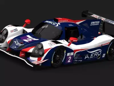 Ligier JSP3  - LMP3   Low-poly 3D model