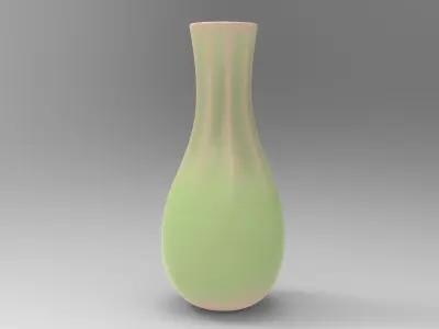 Kax Vase Low-poly 3D model