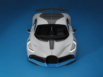 Bugatti divo  3D model